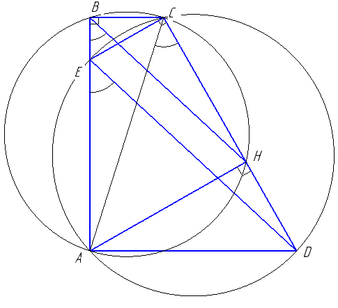 В трапеции ABCD боковая сторона AB перпендикулярна основаниям. Из точки A на сторону CD опустили перпендикуляр AH. На стороне AB отмечена точка E так, что прямые CD и CE перпендикулярны.  а) Докажите, что прямые BH и ED параллельны.  б) Найдите отношение BH к ED, если ∠BCD=120°.
